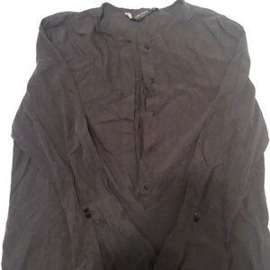 Zara Basic Collection Navy Blouse